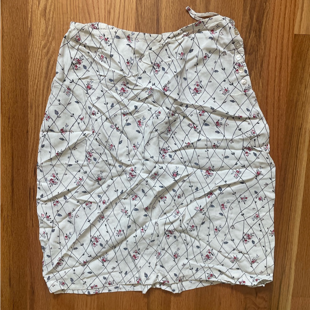 Floral Print Off-Shoulder Top